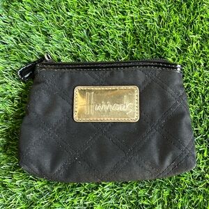 HARRODS Black Coin Purse